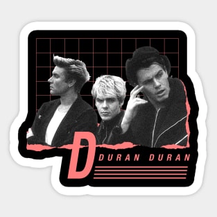 DURAN DURAN 80S Sticker